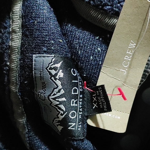 J.Crew Nordic Designs. Fleece pullover SZ.XXL NWT - Picture 6 of 10